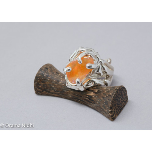 Bague opale de feu